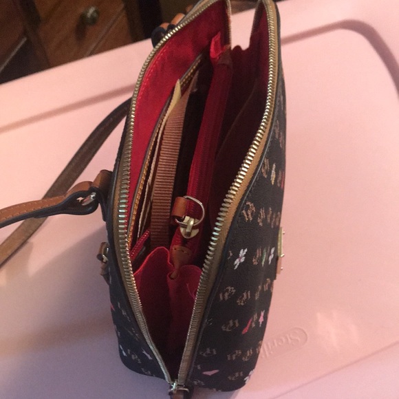 Like New! Dooney & Bourke Scribble Crossbody Bag - Picture 5 of 6
